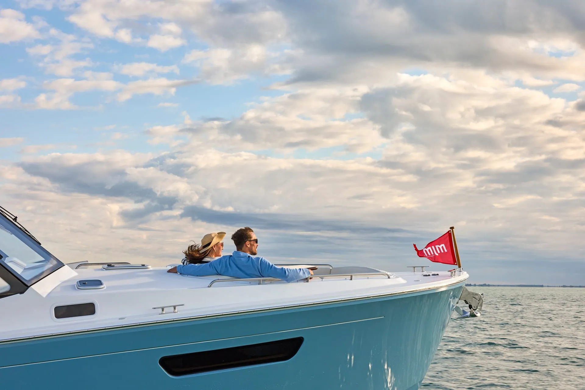 X Series yacht on the water