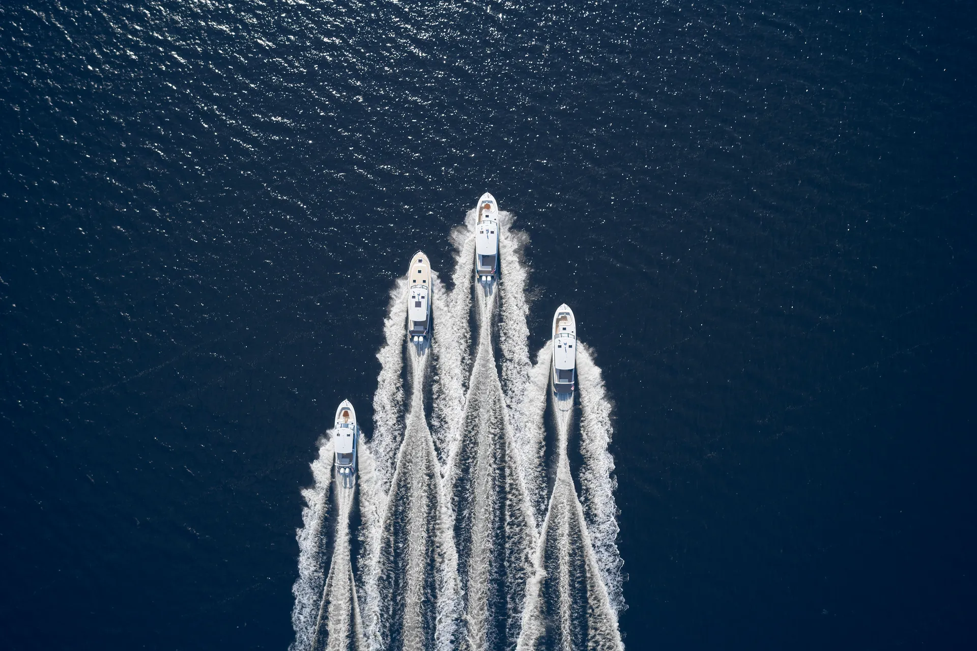 MJM Yacht cruising through open water